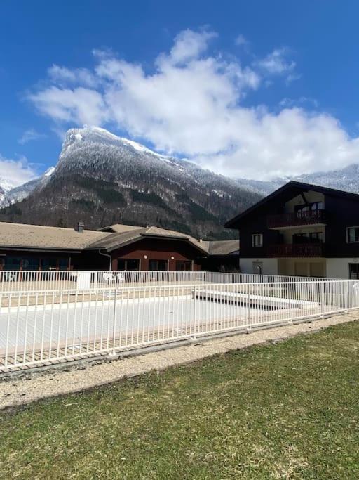 Appartement Rez-De-Chaussee, Cosy T3 4 A 6 Pers Avec Piscines Interieure & Exterieure A Samoens En Haute-Savoie Ngoại thất bức ảnh
