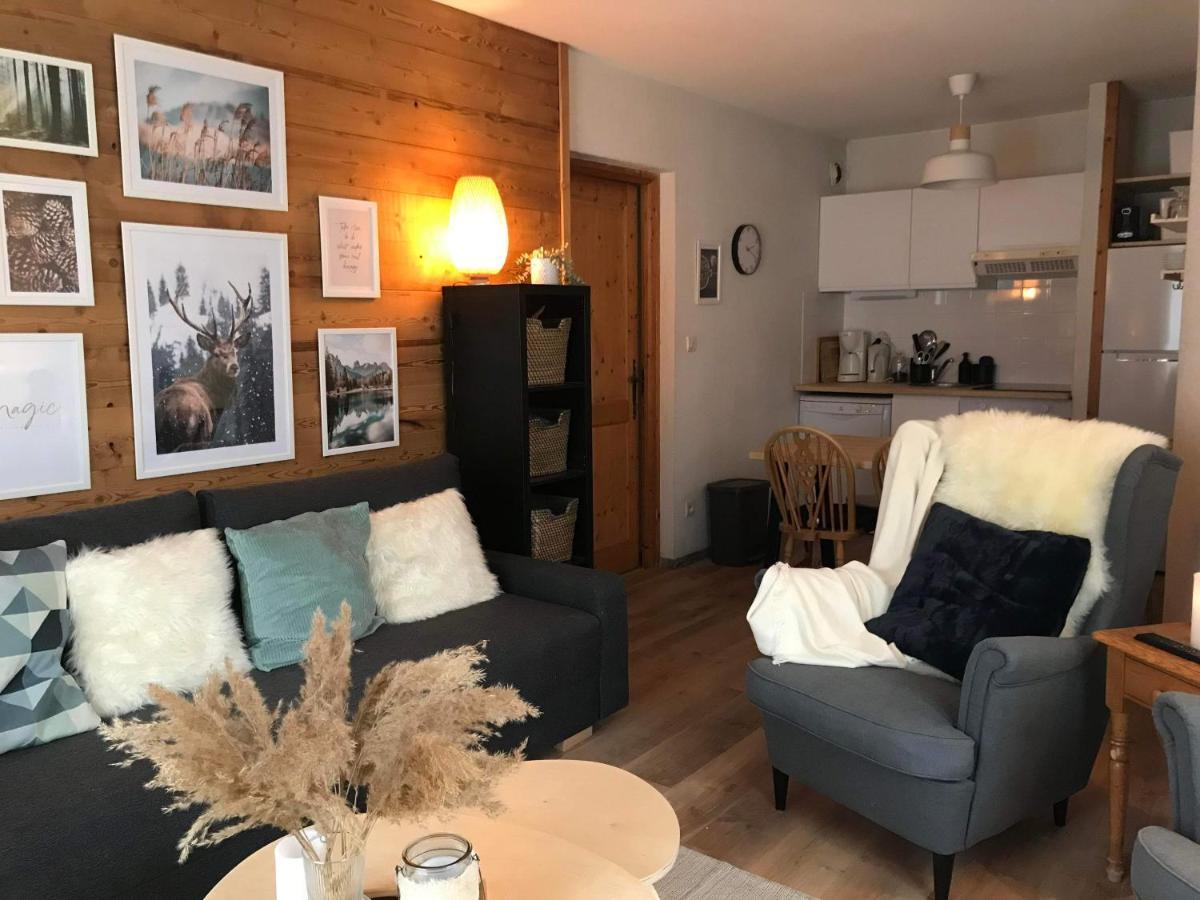 Appartement Rez-De-Chaussee, Cosy T3 4 A 6 Pers Avec Piscines Interieure & Exterieure A Samoens En Haute-Savoie Ngoại thất bức ảnh